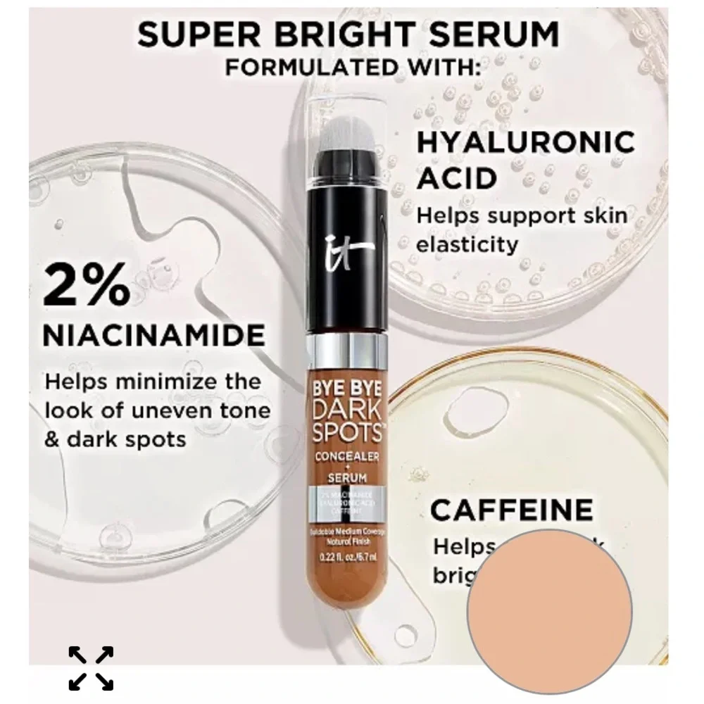 IT Cosmetics Bye Bye Dark Spots Concealer Serum - Natural Finish (Light Cool 20)
